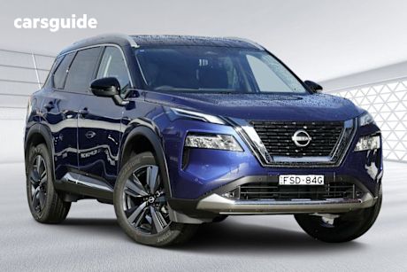 Blue 2024 Nissan X-Trail Wagon TI-L (4WD)