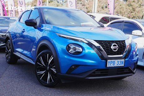 Blue 2021 Nissan Juke Hatchback TI