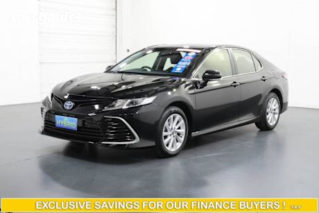 Black 2023 Toyota Camry Sedan Ascent Hybrid