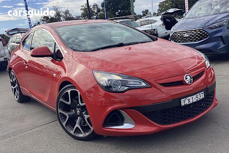 Red 2015 Holden Astra Hatchback VXR