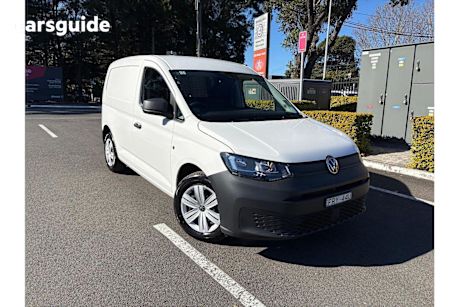 White 2024 Volkswagen Caddy Commercial TDI320 F