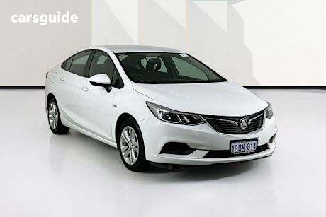 White 2017 Holden Astra Sedan LT