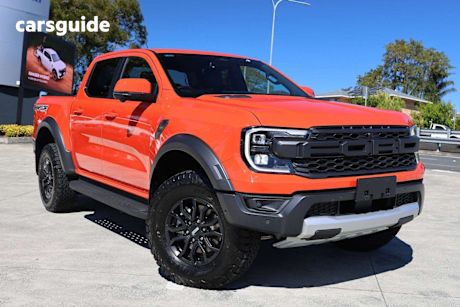 Orange 2024 Ford Ranger OtherCar RAPTOR 4X4