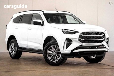 White 2025 Isuzu MU-X SUV LS-U 4X4