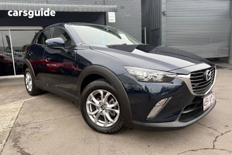 Blue 2015 Mazda CX-3 Wagon Maxx (fwd)