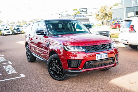 Red 2021 Land Rover Range Rover Sport Wagon DI6 SE (183KW)
