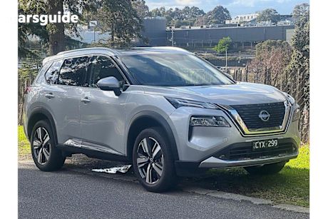 Silver 2024 Nissan X-Trail Wagon TI (4WD)