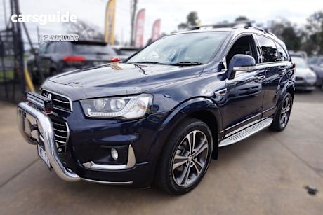 Blue 2017 Holden Captiva Wagon 7 LTZ (awd)