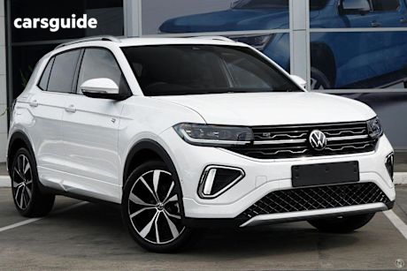 White 2024 Volkswagen T-Cross SUV 85TSI R-LINE F