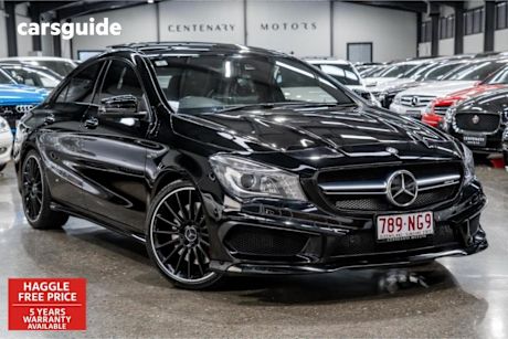 Black 2015 Mercedes-Benz CLA45 Coupe AMG