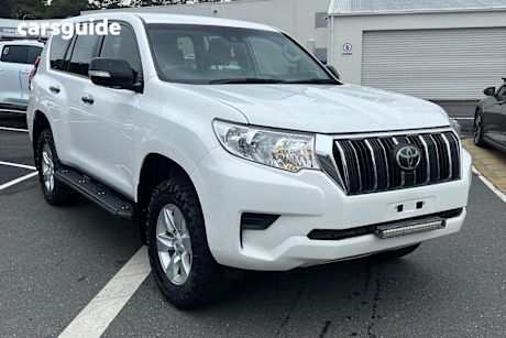 White 2021 Toyota Landcruiser Prado Wagon GX 4X4
