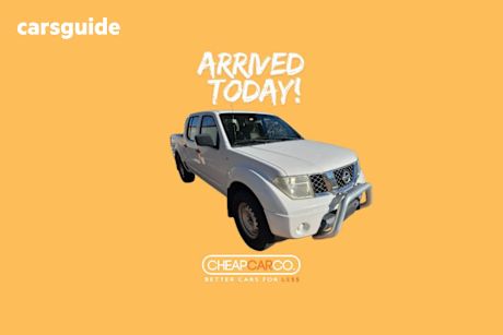 White 2012 Nissan Navara Dual Cab Pick-up RX (4X2)