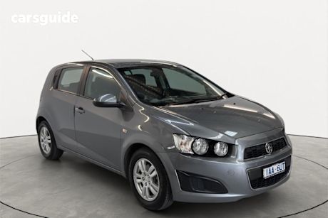Grey 2013 Holden Barina Hatchback CD