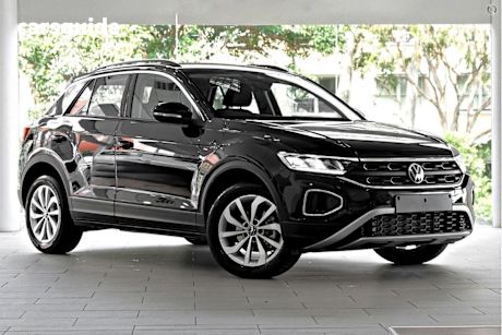 Black 2025 Volkswagen T-ROC SUV CITYLIFE F