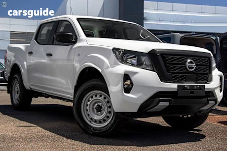 White 2025 Nissan Navara Ute Tray SL 4X4
