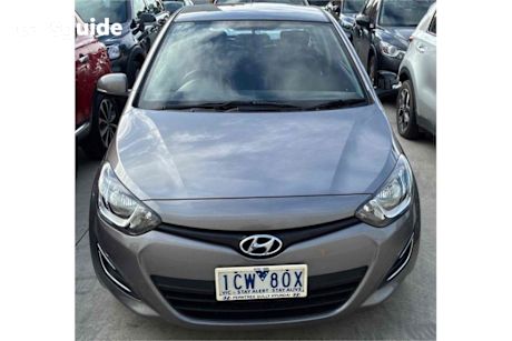 Grey 2014 Hyundai I20 Hatch ACTIVE F