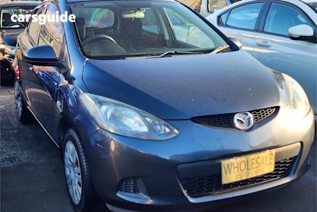 Grey 2009 Mazda 2 Hatchback NEO