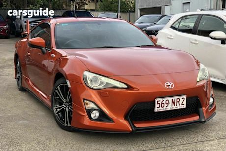 Orange 2012 Toyota 86 Coupe GTS