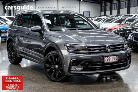 Grey 2016 Volkswagen Tiguan Wagon 140 TDI Highline