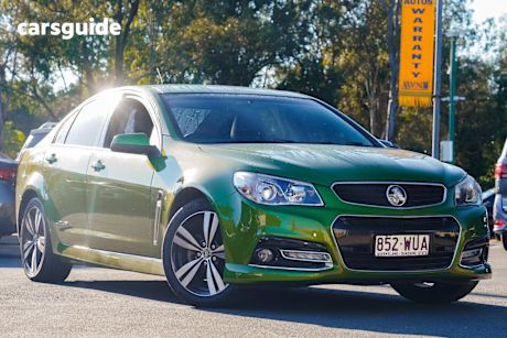 Green 2015 Holden Commodore Sedan SV6 Storm