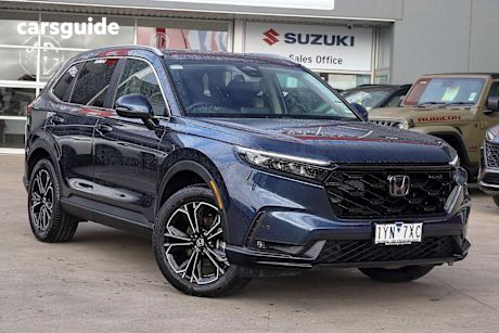 Blue 2023 Honda CR-V SUV VTI LX AWD 4X4