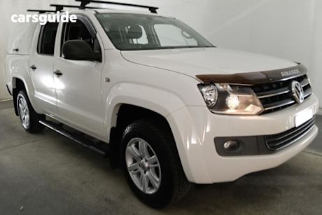 White 2017 Volkswagen Amarok Dual Cab Utility TDI400 Core Plus (4X4)