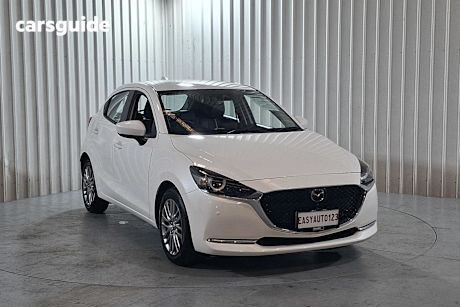 White 2023 Mazda 2 Hatchback G15 GT