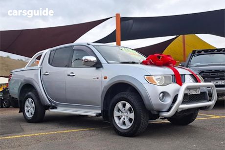 Silver 2008 Mitsubishi Triton Double Cab Utility GLX-R (4X4)