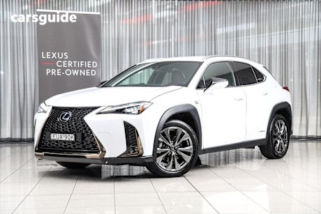 White 2022 Lexus UX250H Wagon F Sport Hybrid