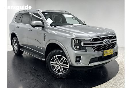 Silver 2024 Ford Everest Wagon PLATINUM 4X4