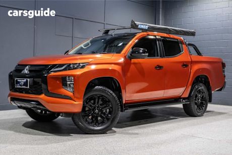 Orange 2020 Mitsubishi Triton Double Cab Pick Up GSR (4X4)