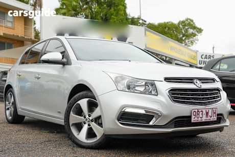 Silver 2016 Holden Cruze Hatchback Z-Series