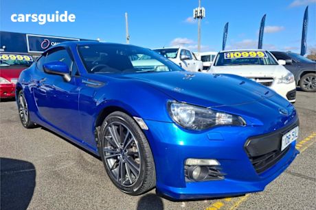 Blue 2015 Subaru BRZ Coupe