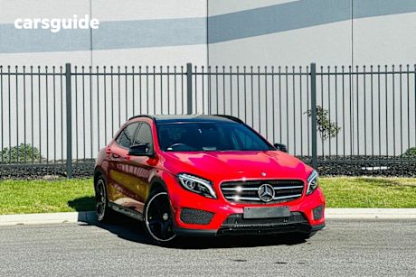 Red 2014 Mercedes-Benz GLA-Class Wagon GLA250 X156