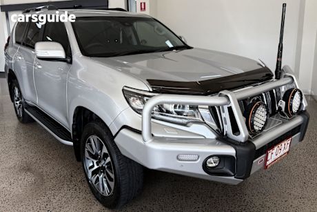Silver 2022 Toyota Landcruiser Prado Wagon VX