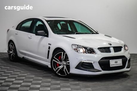 White 2017 HSV Clubsport Sedan R8 LSA