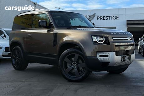 Brown 2022 Land Rover Defender Wagon 90 P300 S (221KW)
