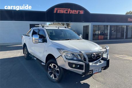 White 2017 Mazda BT-50 Dual Cab Utility XTR (4X4)