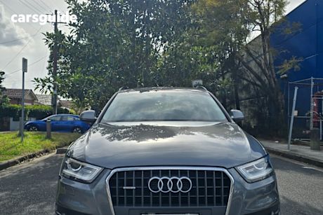 Grey 2014 Audi Q3 Wagon 2.0 Tfsi Quattro (125KW)