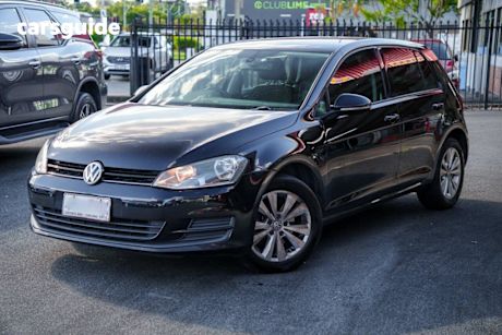 Black 2014 Volkswagen Golf Hatchback 90 TSI Comfortline