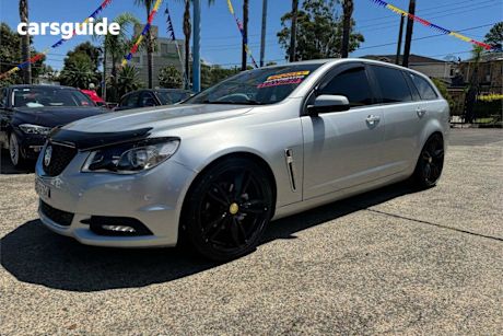 Silver 2013 Holden Commodore Sportswagon International