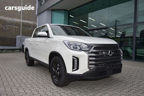 White 2024 Ssangyong Musso Crew Cab Pickup Adventure