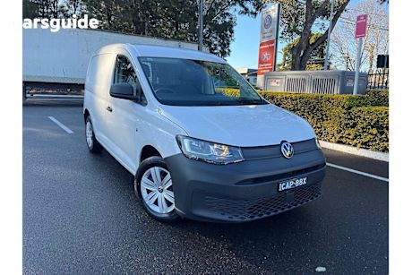 White 2024 Volkswagen Caddy Commercial TDI320 F