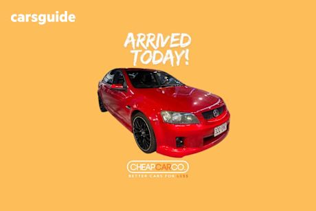 Red 2007 Holden Commodore Sedan SS