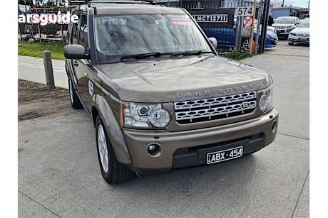 Brown 2011 Land Rover Discovery 4 Wagon TDV6 4X4
