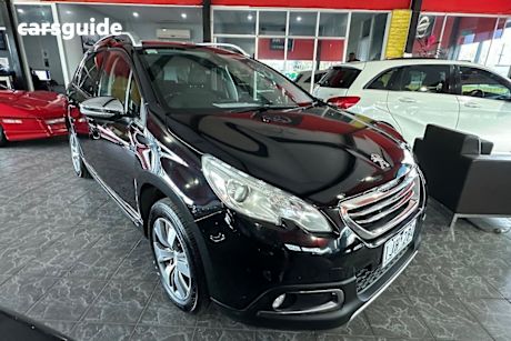 Black 2016 Peugeot 2008 Wagon Allure