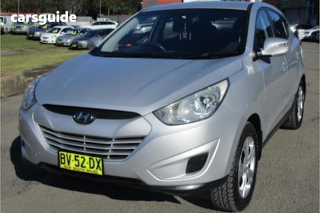 Silver 2013 Hyundai IX35 Wagon Active (fwd)