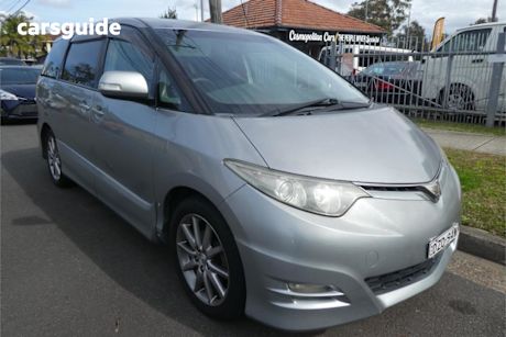 Grey 2007 Toyota Estima Wagon Aeras G