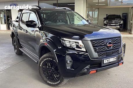 Black 2024 Nissan Navara Dual Cab Pick-up PRO-4X (4X4)