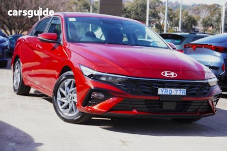 Red 2024 Hyundai I30 Sedan
